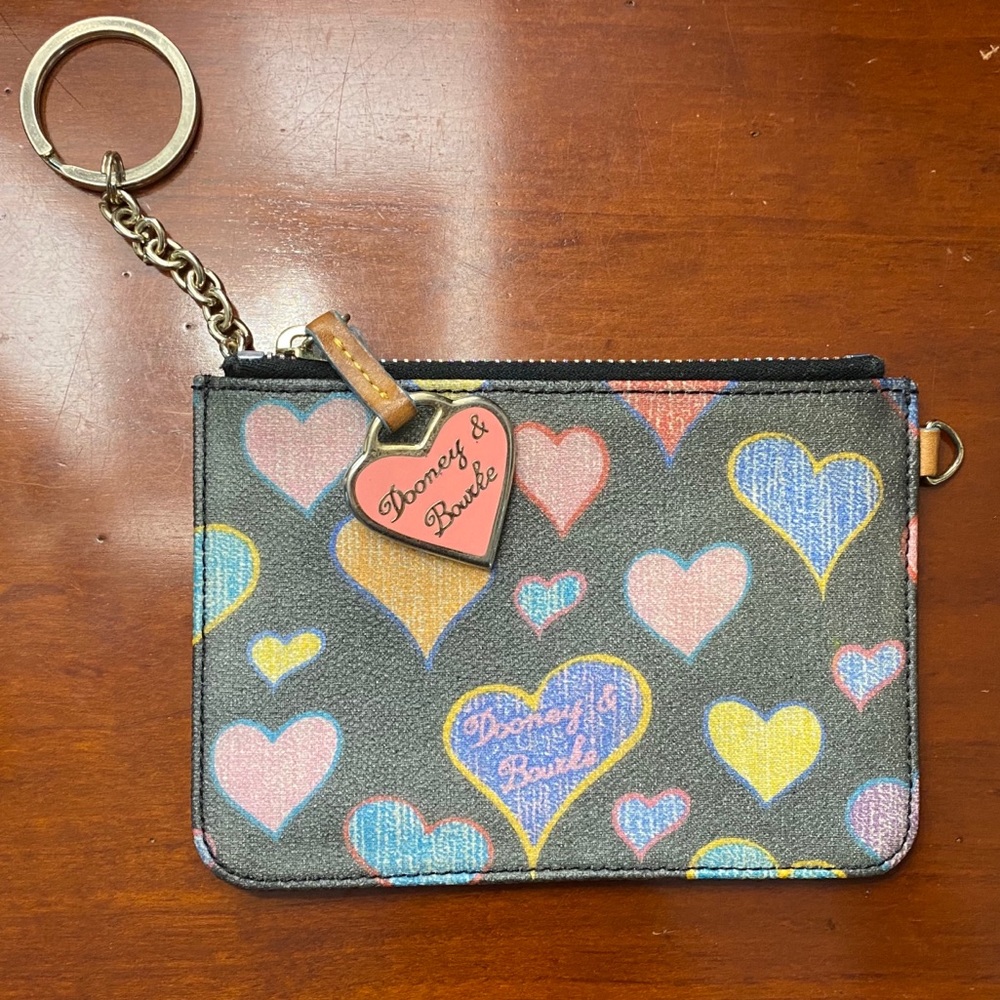 Dooney and Bourke small key chain wallet bag